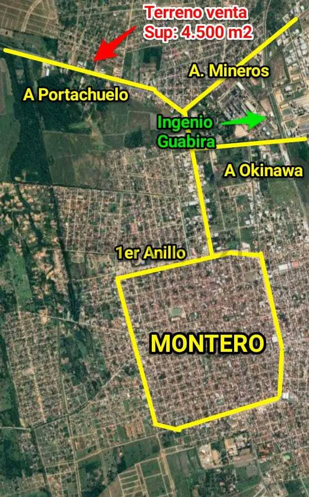 Foto 4 de Lote de Terreno en Venta de 1503 M2 en Montero