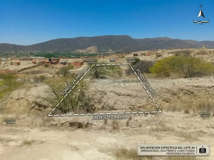 Foto 1 de Terreno comercial de 240 m² en San Blas, Tarija, ideal para inversión