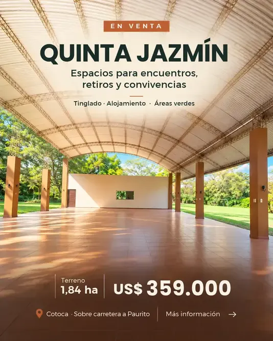 Foto 4 de QUINTA JAZMIN 1.8 Has. un frente de + 75 mt, sobre carretera internacional a Paurito (Equipado con mobiliario)