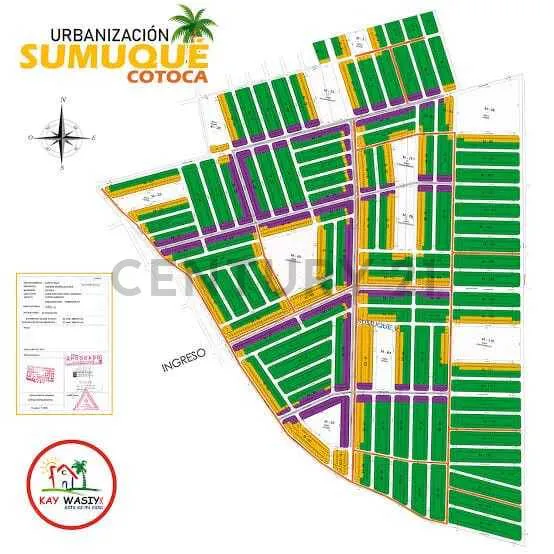Foto 1 de Oportunidad de Inversion de Terreno en Venta en Cotoca Urb. Sumuque V