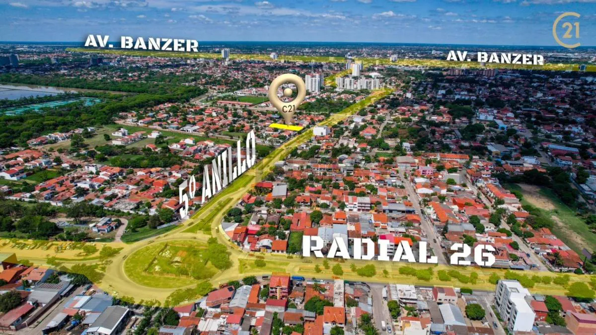 Foto 2 de Predio Comercial en Venta para Edificar sobre 5to anillo y radial 26