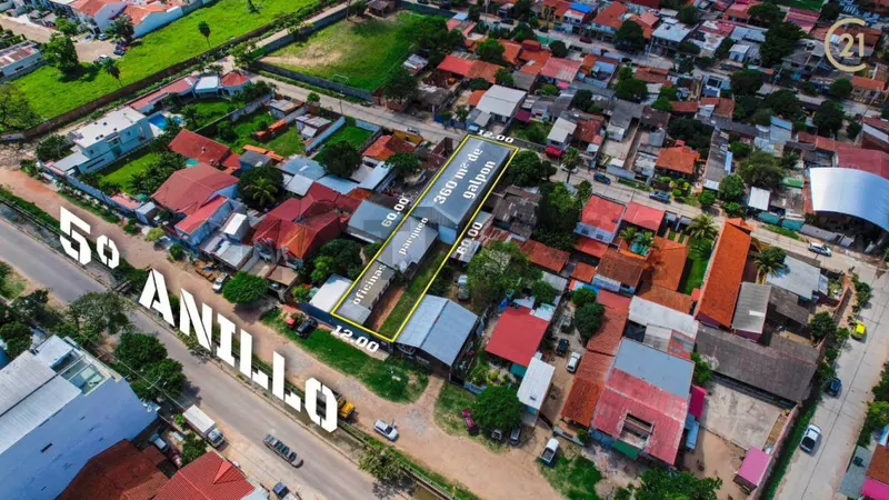 Foto 6 de Predio Comercial en Venta para Edificar sobre 5to anillo y radial 26