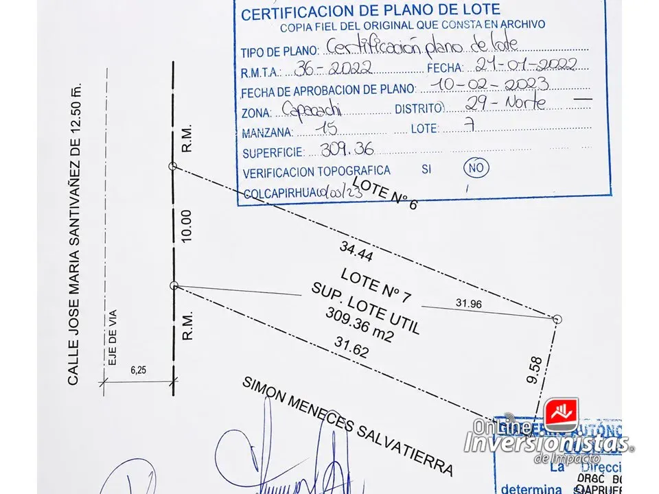 Foto 6 de Lote En Venta