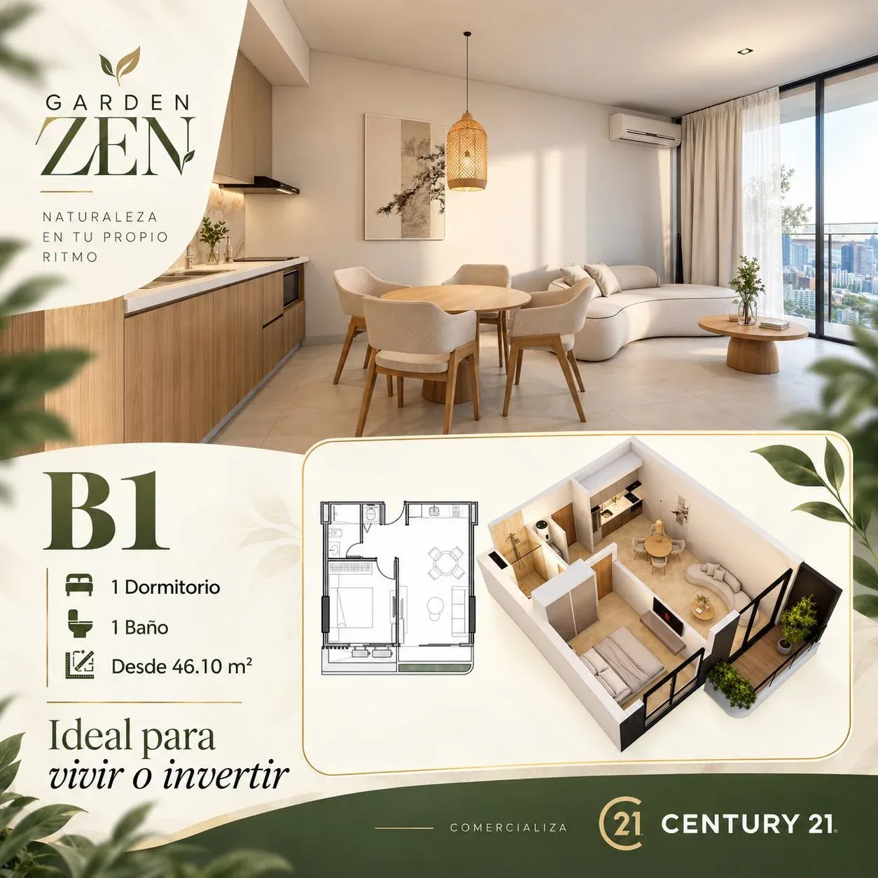 Foto 2 de Departamentos en Preventa, Garden Zen, Equipetrol