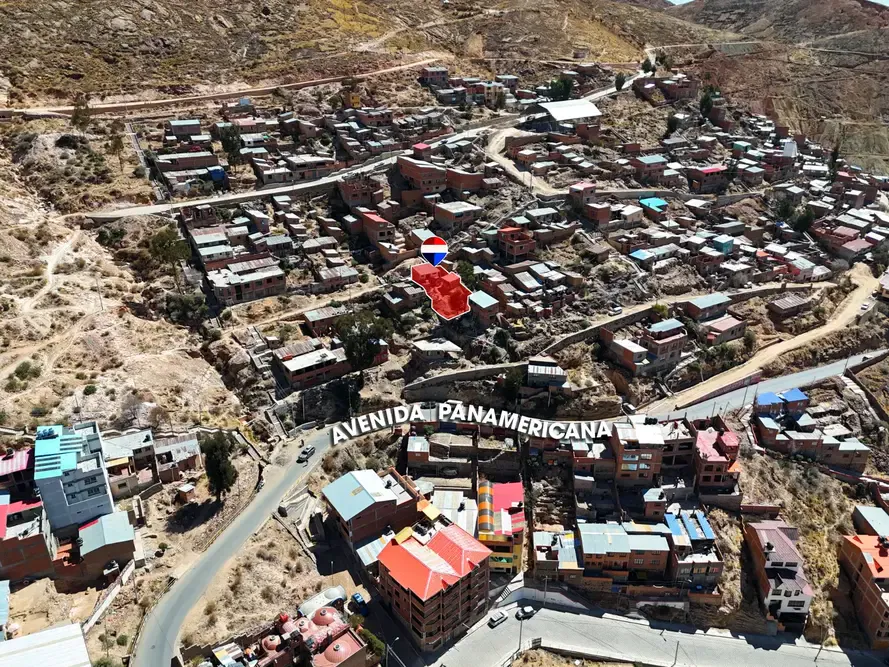Foto 3 de Terreno en venta de 246,35 m² en Urb. Virgen del Socavón II, zona oeste de Oruro