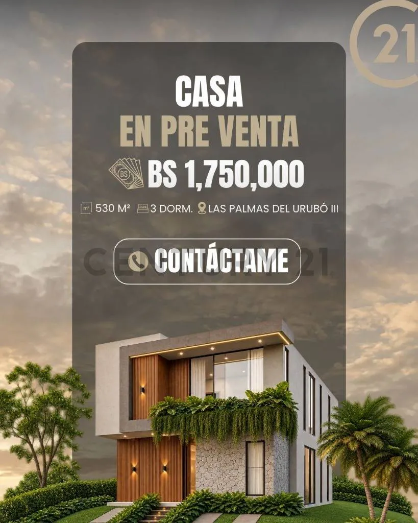 Foto 1 de Casa en Preventa | Las Palmas del Urubó