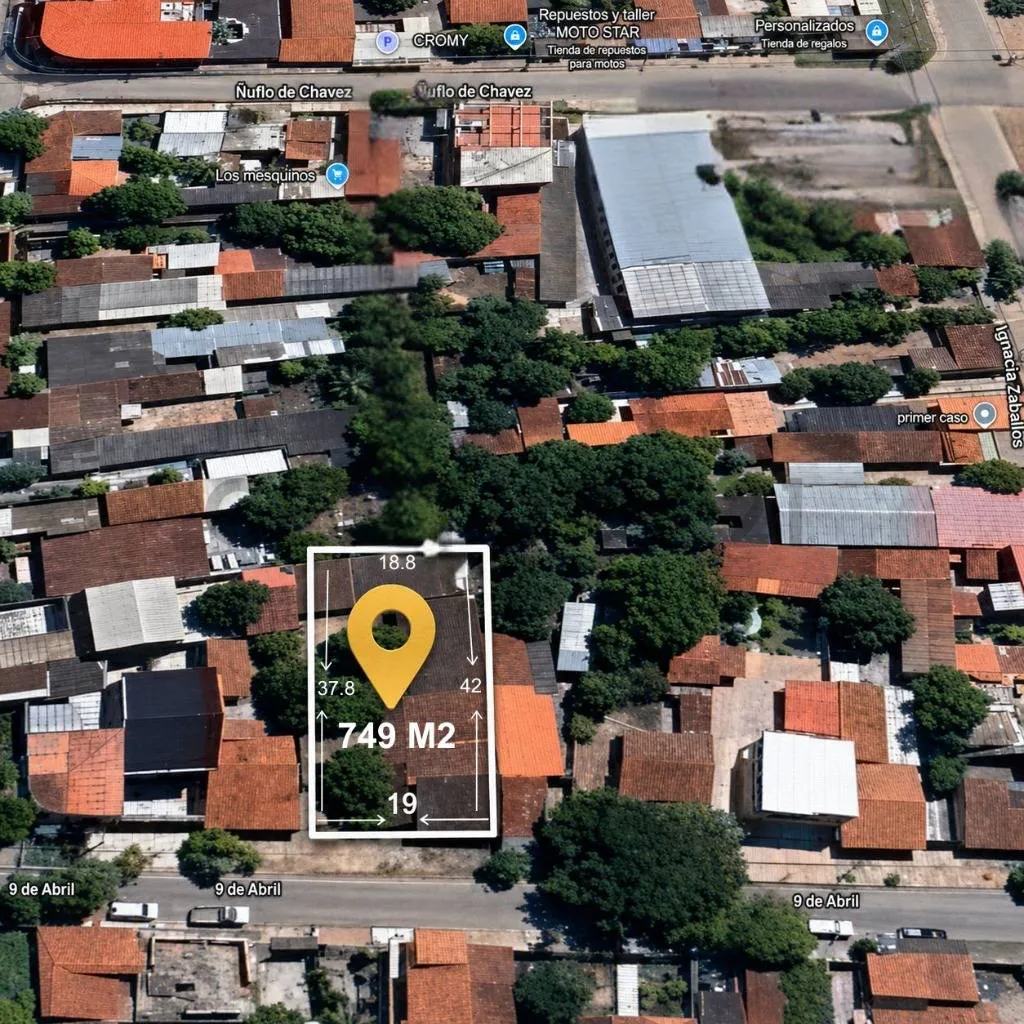 Foto 13 de 749 M² en El Centro de Warnes: Terreno + Renta + Potencial