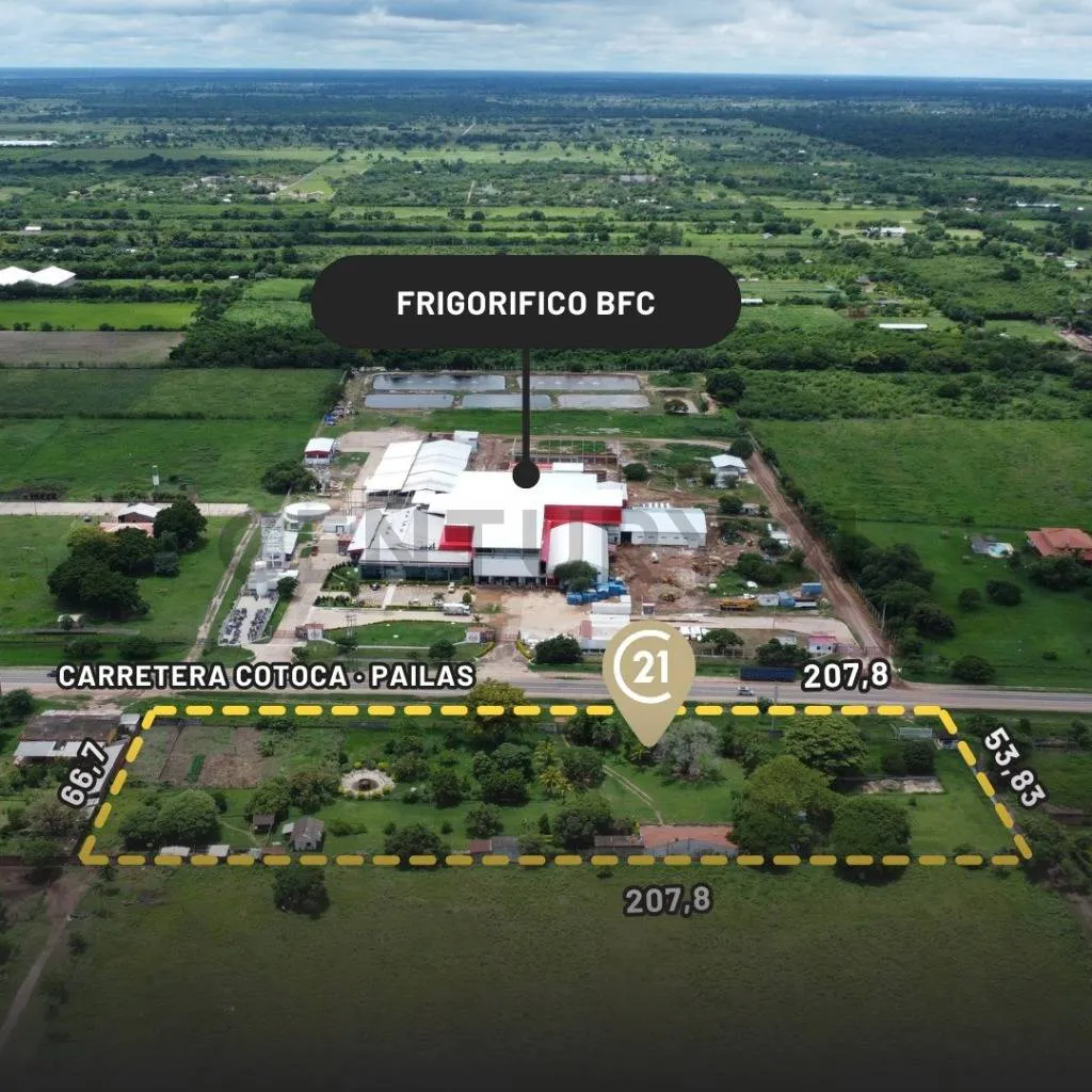 Foto 1 de Quinta Comercial en Venta Sobre Carretera Cotoca a Pailas