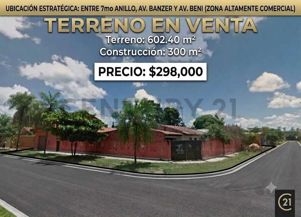 Foto 1 de Casa comercial en Venta entre Banzer y Beni, 7 y 8 anillo