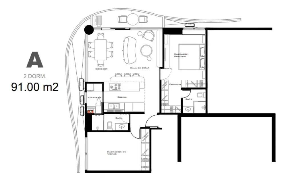Foto 14 de Departamento en Pre Venta Macororo 18