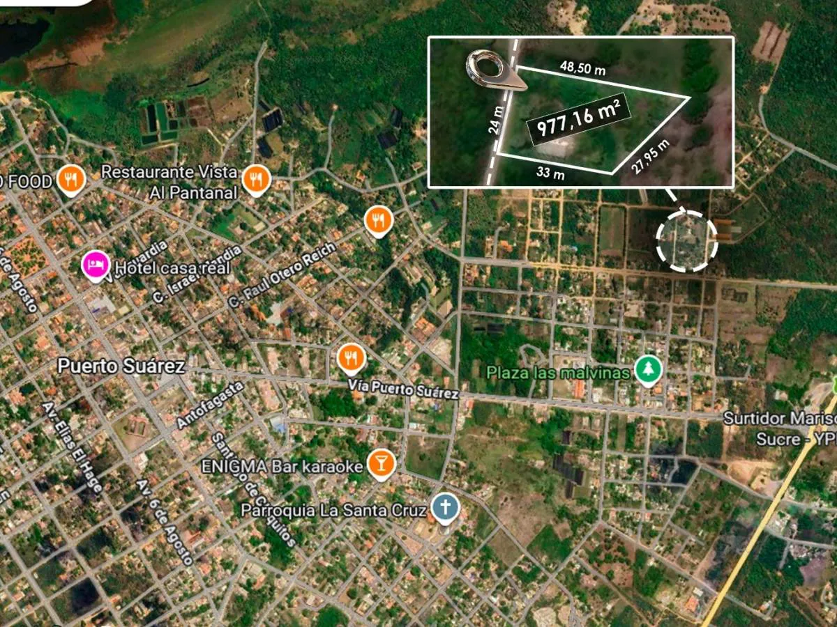 Foto 1 de Terreno de Ocasion en Puerto Suarez a La Venta