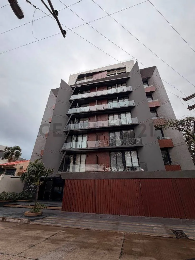Foto 1 de Edificio Ares-Monoambiente Amoblado en Anticretico a Fachada-Zona Las Brisas