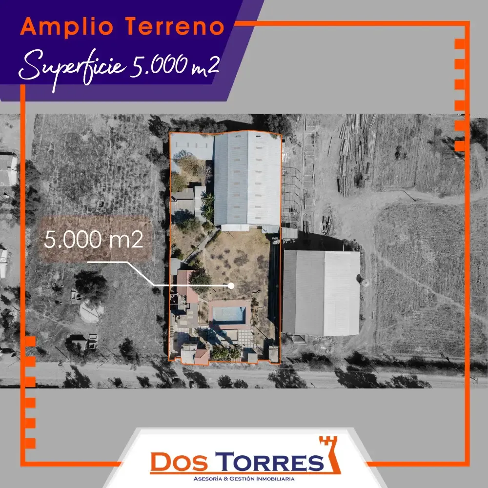 Foto 2 de Amplio Terreno con galpon, ideal para montar cualquier tipo de industria