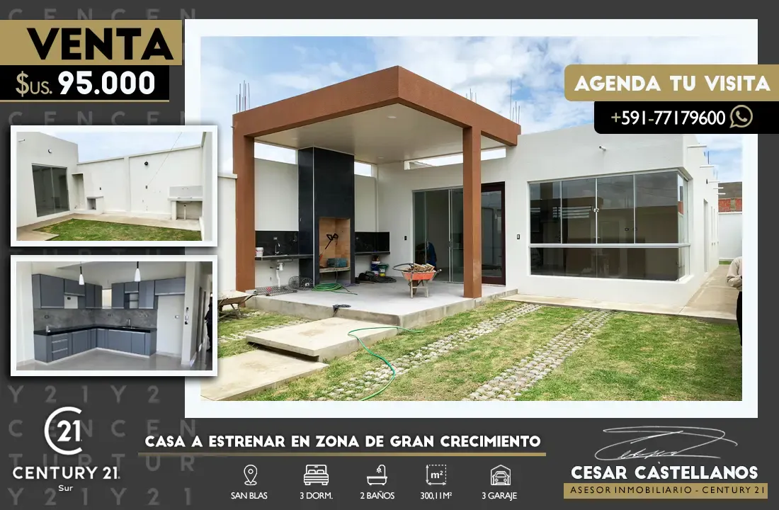 Foto 1 de Casa en Zona de Gran Plusvalia - Tarija