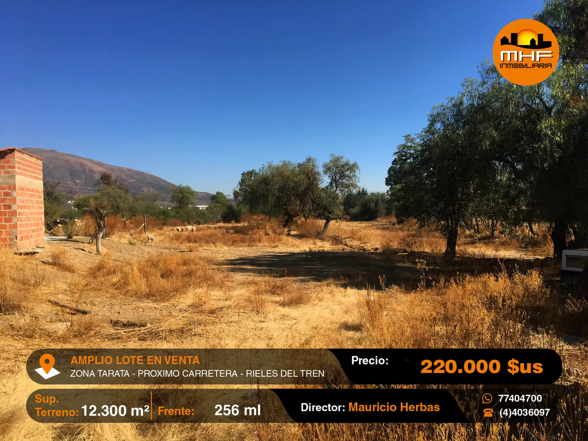 Foto 3 de En Venta Amplia Propiedad 12.300 M2 en Tarata Proximo Carretera