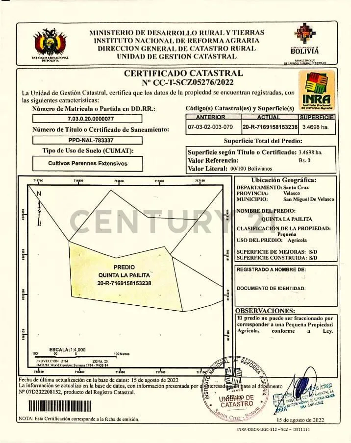 Foto 10 de Quinta en Venta – en San Miguel de Velasco