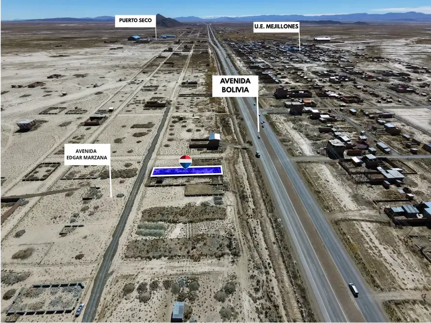 Foto 2 de Lote de Terreno en Venta Sobre Avenida Bolivia (carretera Oruro -La Paz) Zona Norte, Oruro