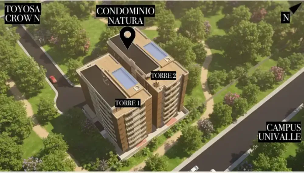 Foto 8 de Monoambiente en Venta Condominio Natura By Residenza - Zona Tiquipaya