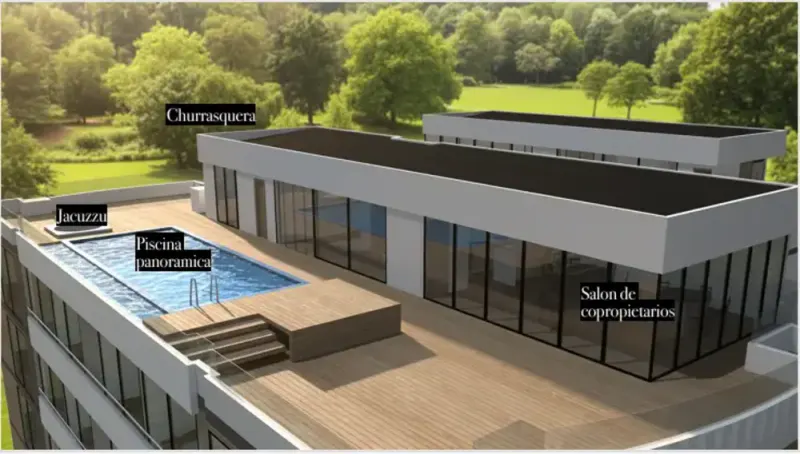 Foto 6 de Monoambiente en Venta Condominio Natura By Residenza - Zona Tiquipaya