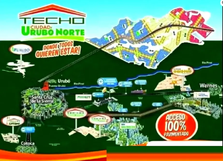 Foto 3 de 🌿🏡 Terreno en Venta – Gran Ciudad del Urubó Norte
