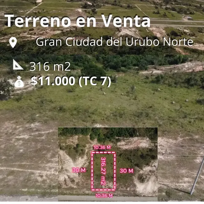 Foto 4 de 🌿🏡 Terreno en Venta – Gran Ciudad del Urubó Norte