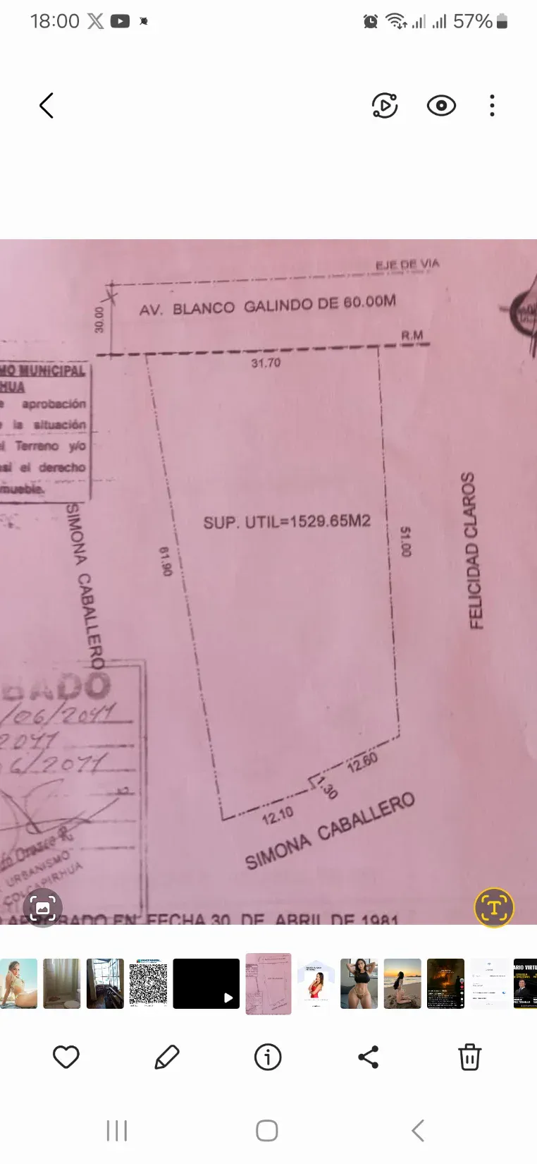 Foto 3 de Lote en venta sobre av. Blanco Galindo
