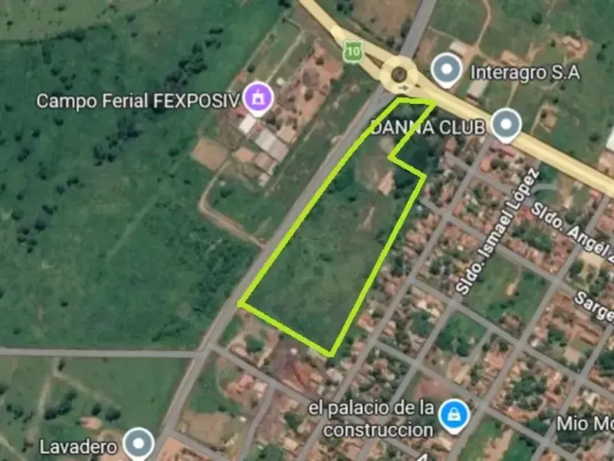 Foto 1 de Terreno Comercial en Venta San Ignacio de Velasco Frente al Campo Ferial
