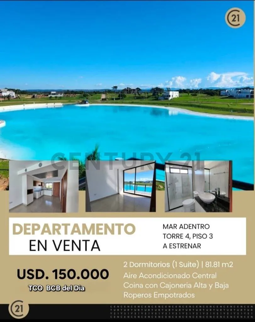 Foto 1 de MAR ADENTRO, En Venta Departamento de 2 Dormitorios, TORRE 4