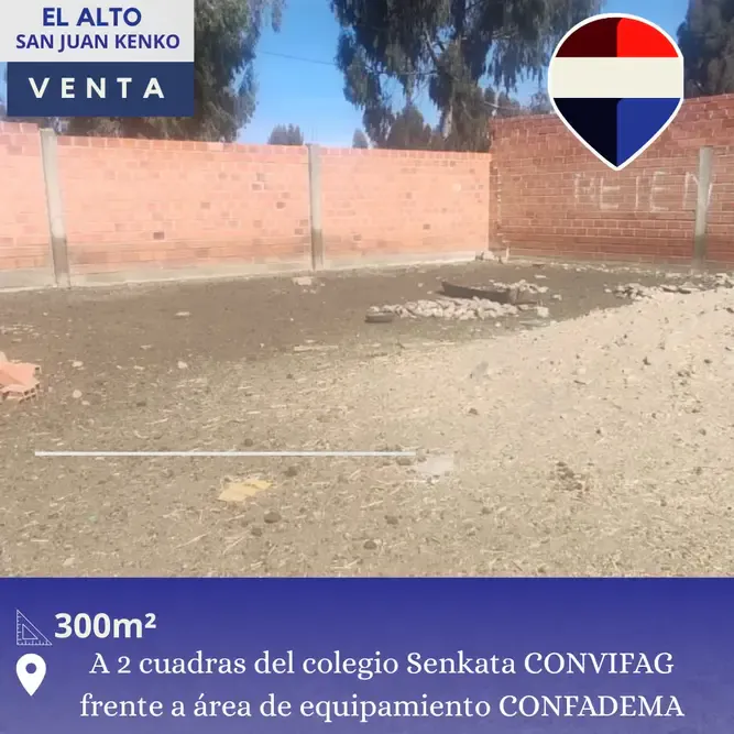 Foto 1 de En Venta Terreno en Esquina de 348m2