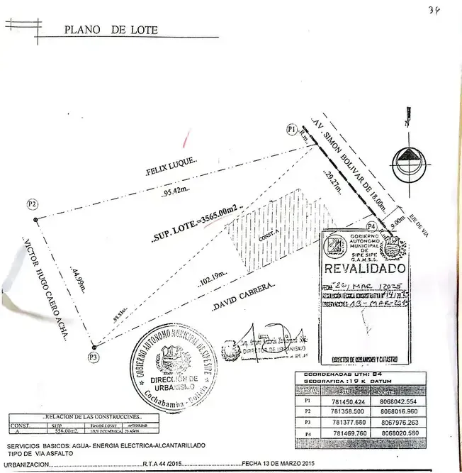 Foto 18 de Terreno Comercial Sobre Av. Simón Bolívar - Sipe Sipe con Alto Potencial