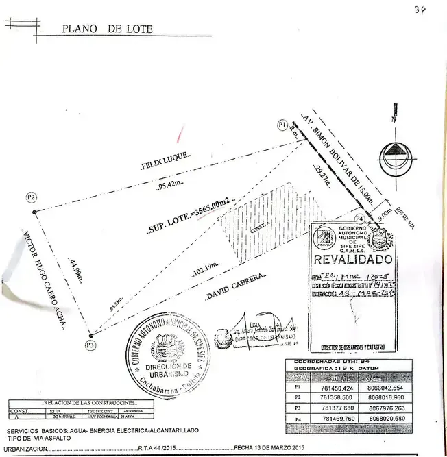 Foto 18 de Terreno Comercial Sobre Av. Simón Bolívar - Sipe Sipe con Alto Potencial