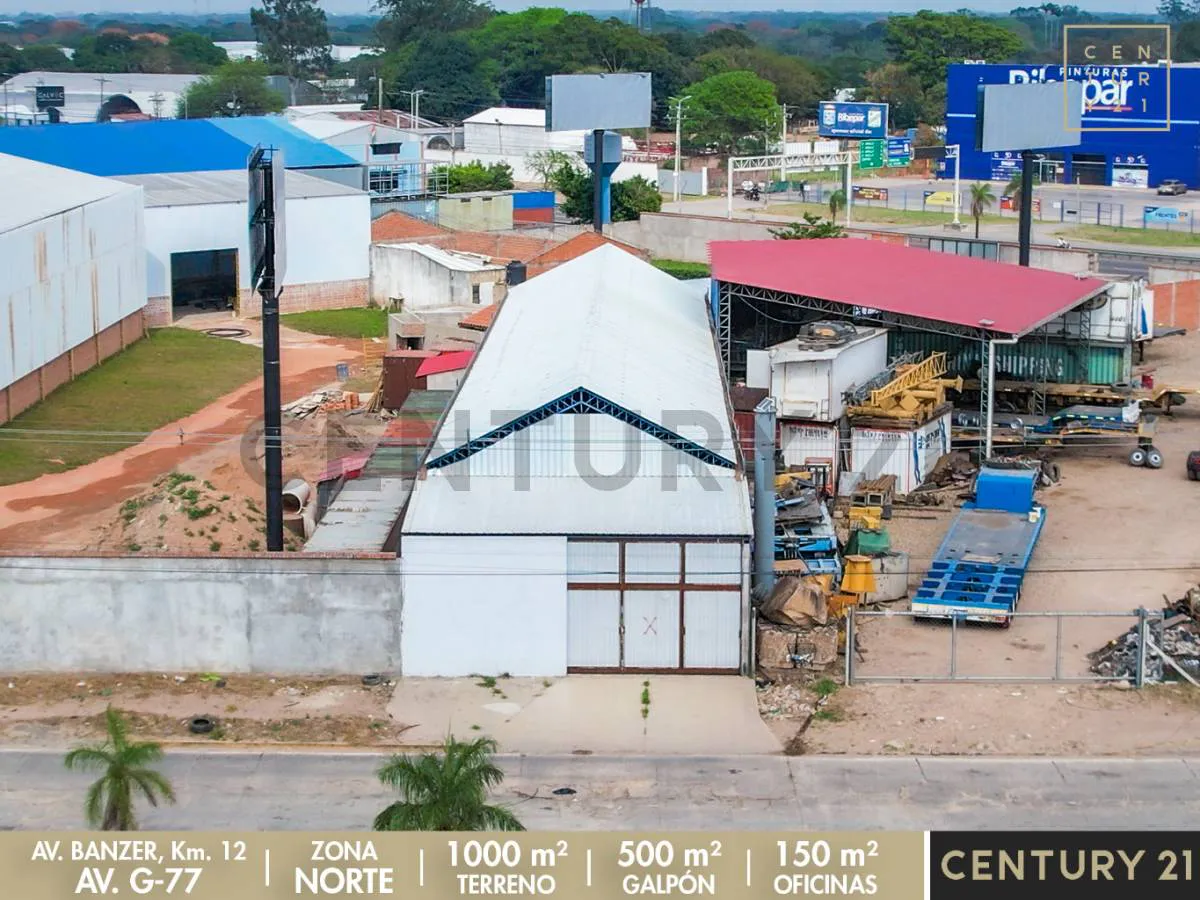 Foto 5 de Galpón Industrial + Oficinas en Venta A ESTRENAR sobre Av. Banzer Km 11