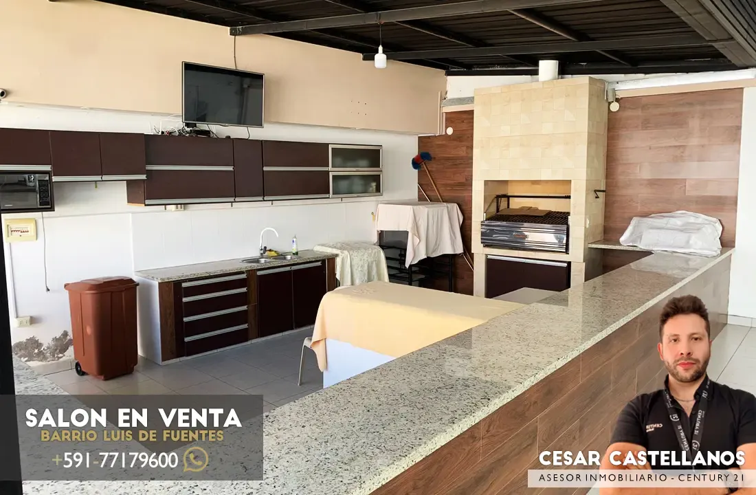 Foto 3 de Salon de Eventos con Equipamiento en Venta en Tarija!