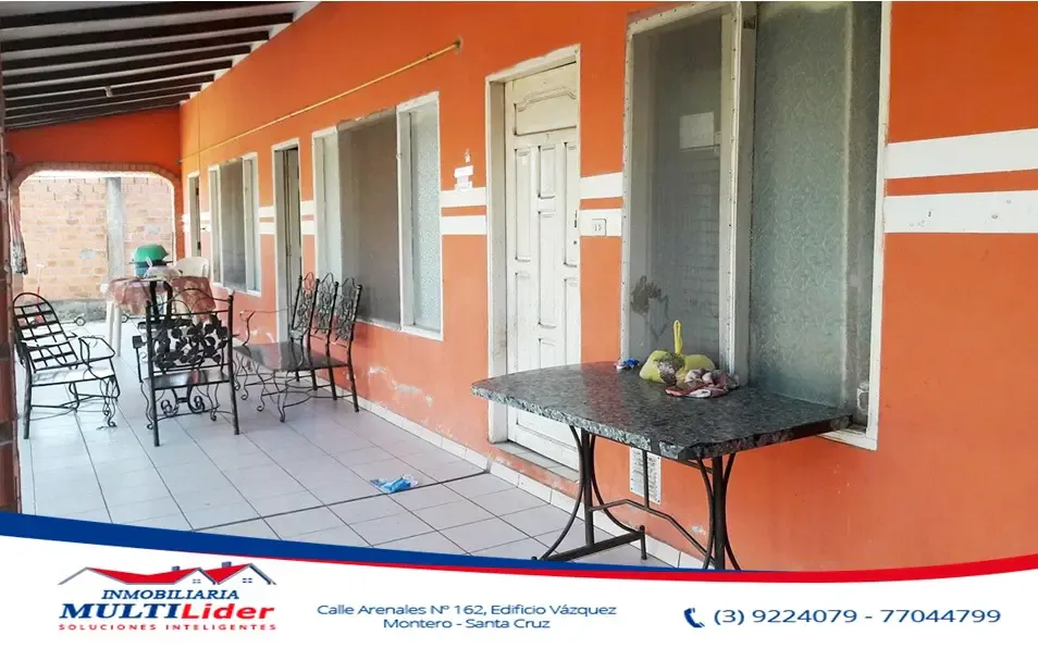 Foto 1 de Casa en Venta Detrás del Coliseo Plurinacional de Montero