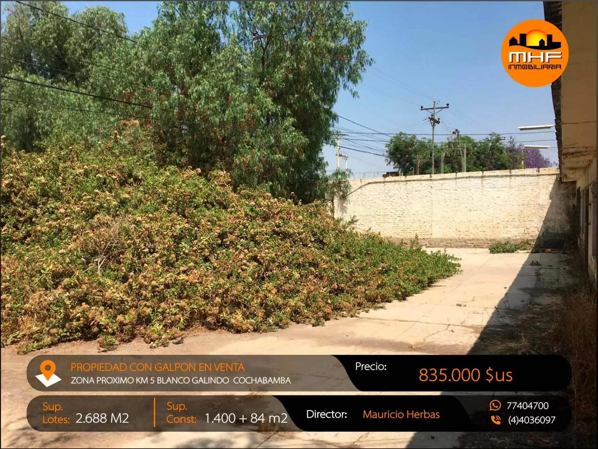 Foto 5 de Gran Propiedad En Venta Como Lote Con Galpón, Oficinas Cerca Blanco Galindo Km5