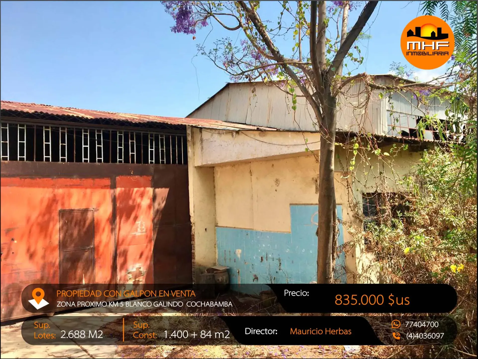 Foto 6 de Gran Propiedad En Venta Como Lote Con Galpón, Oficinas Cerca Blanco Galindo Km5