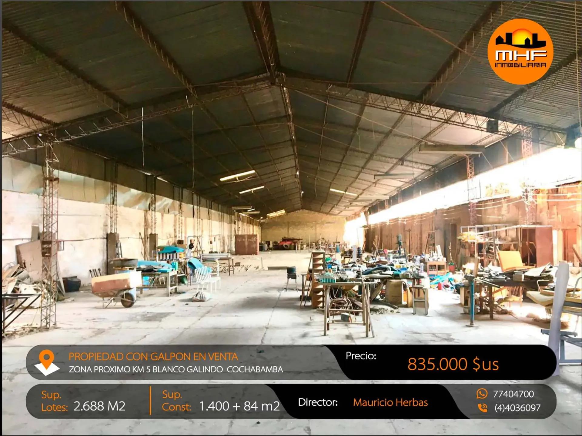 Foto 1 de Gran Propiedad En Venta Como Lote Con Galpón, Oficinas Cerca Blanco Galindo Km5