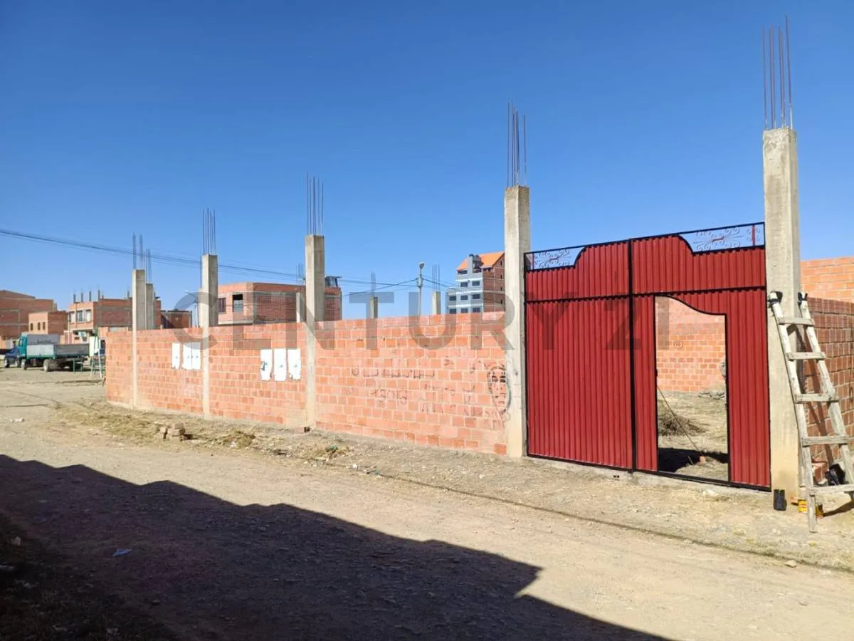 Foto 2 de Terreno en venta en plena esquina, El Alto Kiswaras