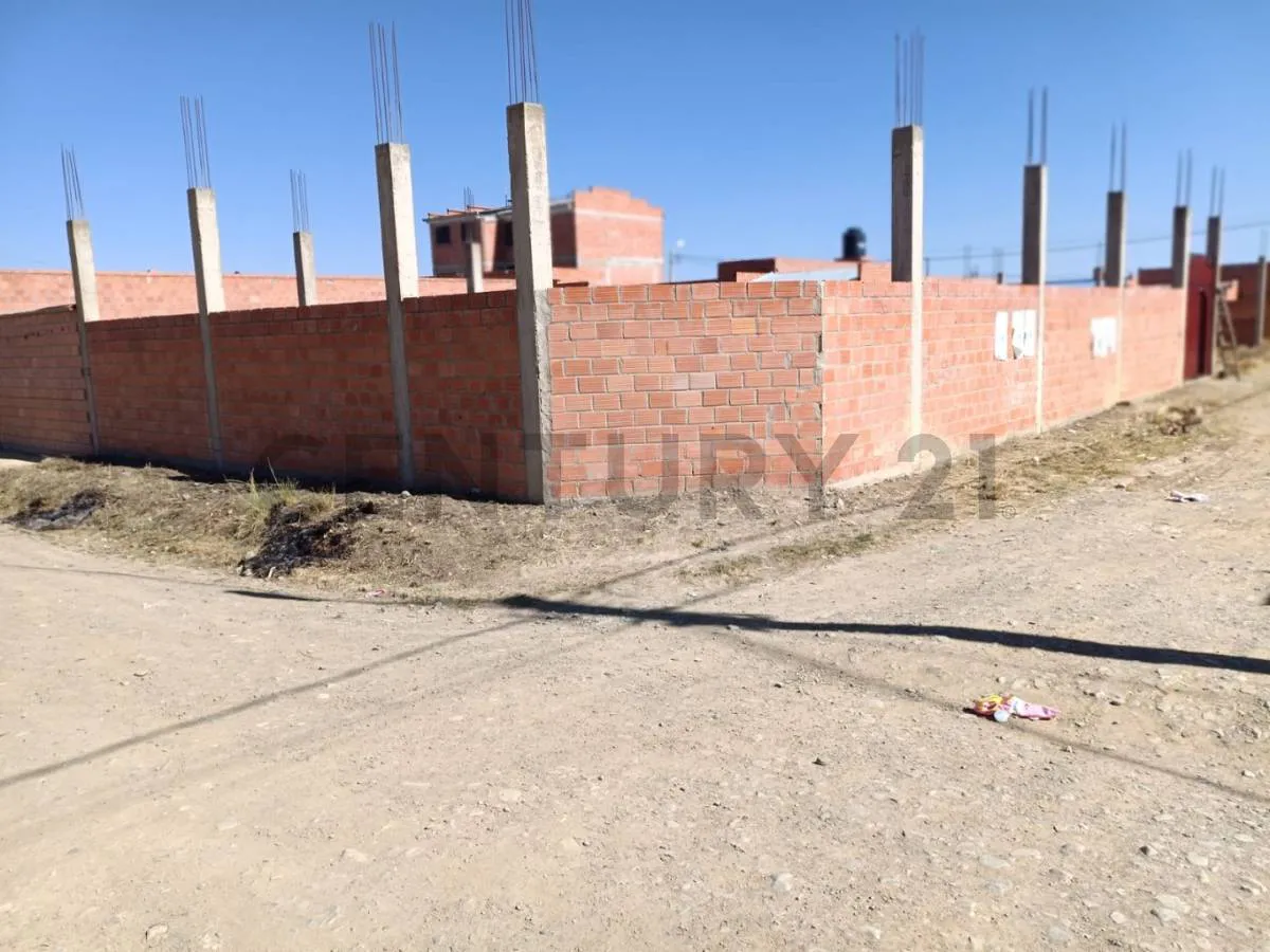 Foto 5 de Terreno en venta en plena esquina, El Alto Kiswaras