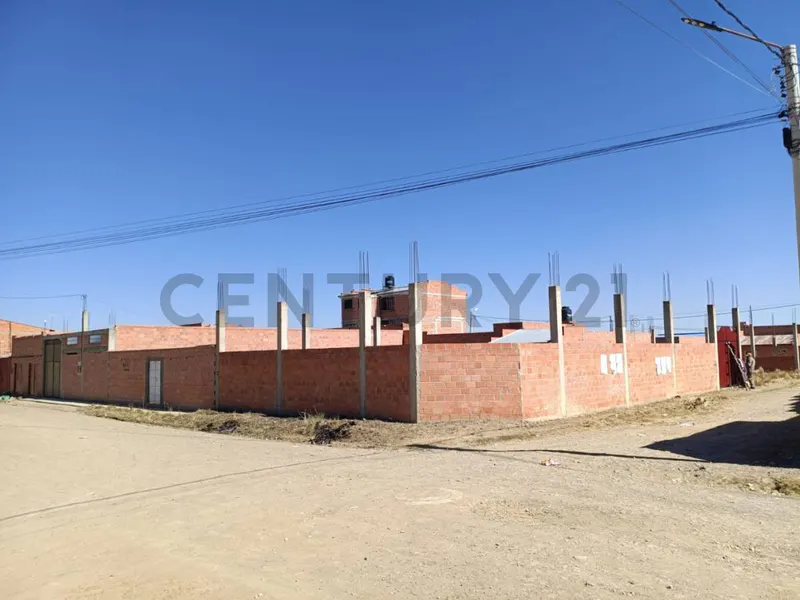 Foto 6 de Terreno en venta en plena esquina, El Alto Kiswaras