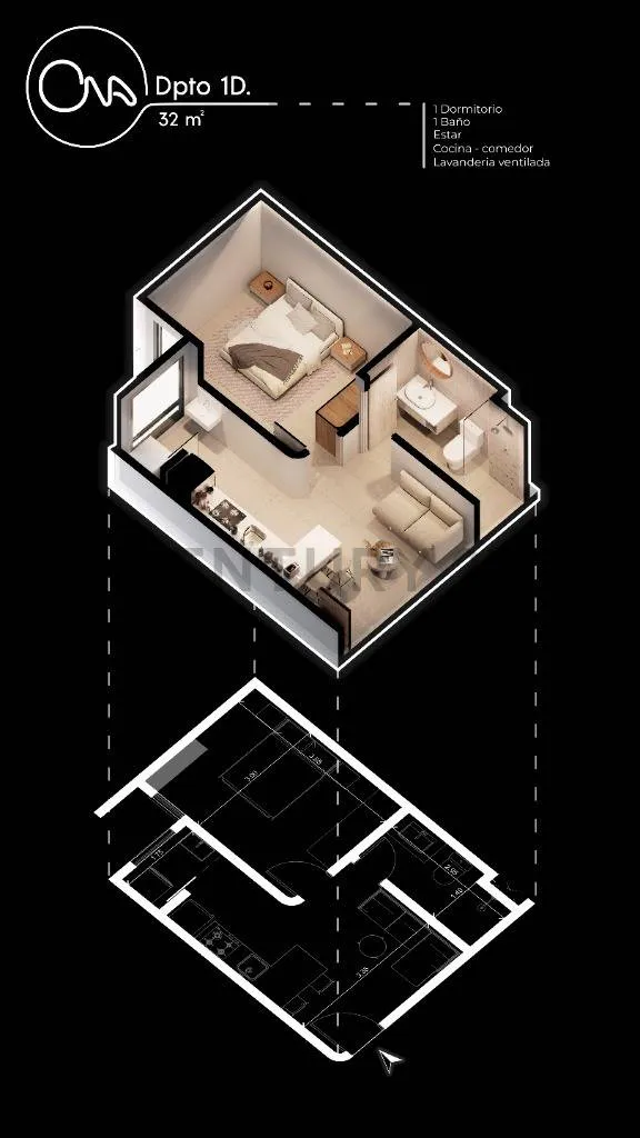 Foto 3 de Departamentos en Preventa, Zona Norte, Av. Los Cusis Edificio ONA Residence