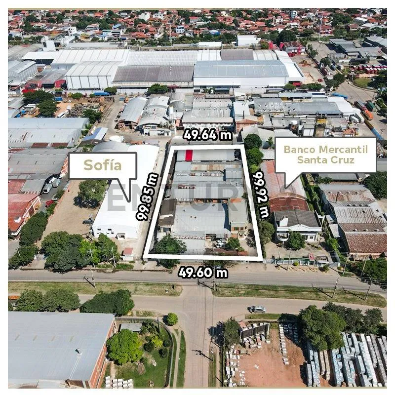 Foto 1 de Terreno Galpones con Oficinas en Venta
