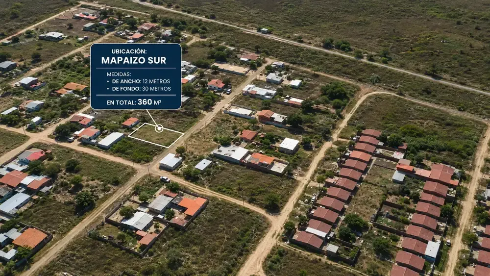 Foto 1 de 🏡 ¡Terreno en Venta en Mapaizo Sur!