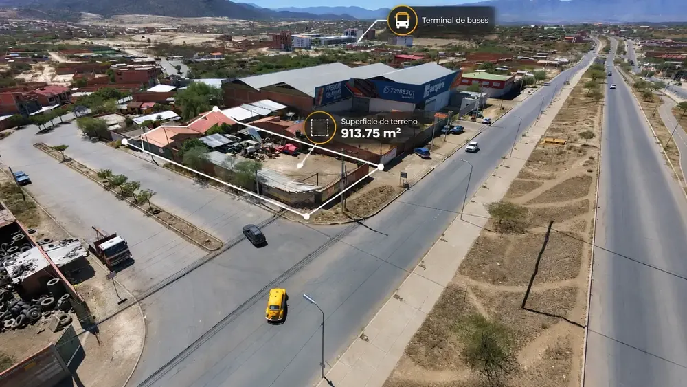 Foto 1 de Lote Comercial en Esquina Sobre 2 Avenidas – Morros Blancos