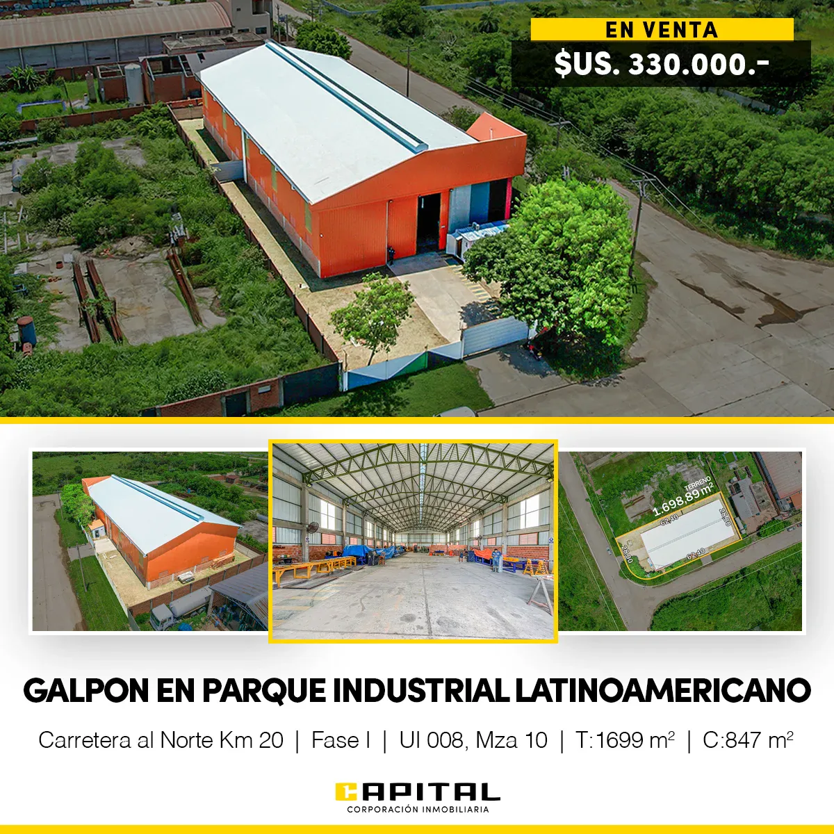 Foto 1 de Galpón en Venta en Parque Internacional Latinoamericano