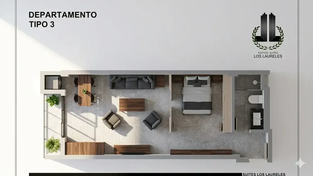 Foto 20 de Venta Monoambientes en Edificio Suites Los Laureles