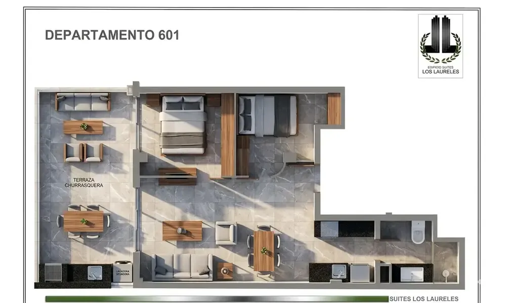 Foto 18 de Venta Monoambientes en Edificio Suites Los Laureles
