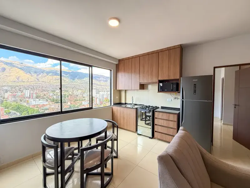 Foto 9 de 🌆✨ Garzonier Amoblado en Alquiler – Torre Wam | Piso 15