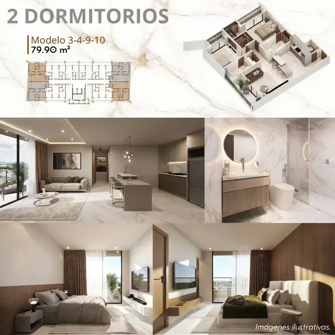 Foto 14 de Departamento en Pre Venta de 2 Dormitorios