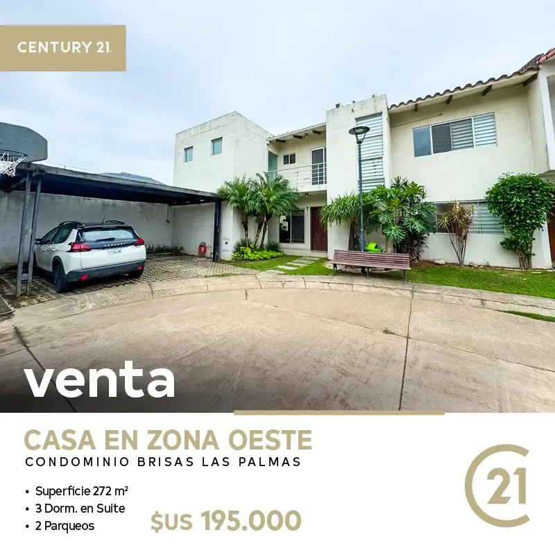 Foto 1 de Casa En Venta En Zona Oeste Condominio Brisas Las Palmas